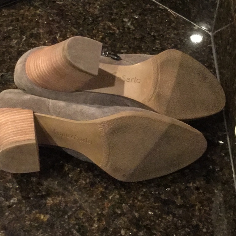 Franco sarto booties cowgirl boho festival Sunday brunch holiday party - Picture 6 of 8